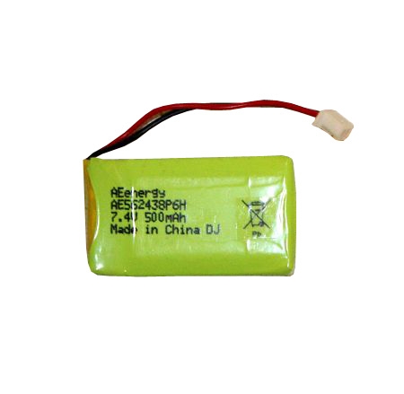 Akku Dogtra Li Polymer 7,4V 500mAh (grün)